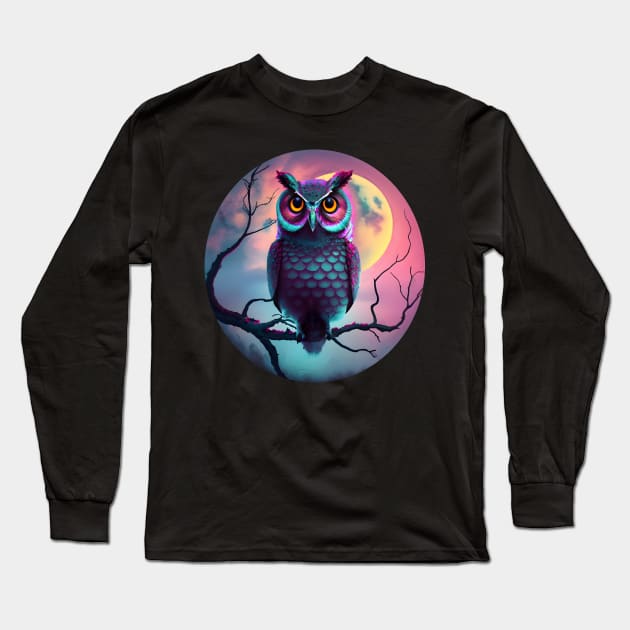 Owl Long Sleeve T-Shirt by Double You Store